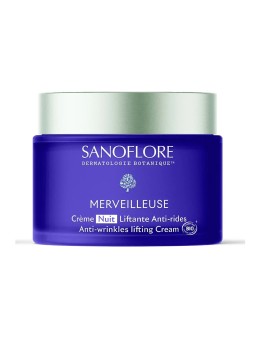 SANOFLORE Merveilleuse Crème Nuit Liftante Anti-Rides Bio 50 ml