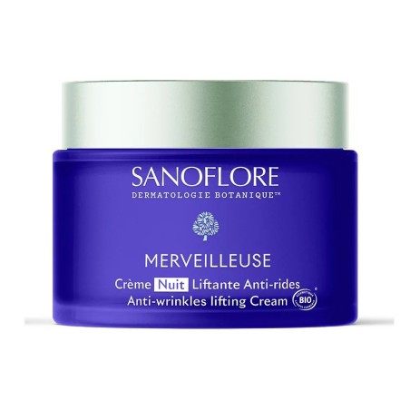 SANOFLORE Merveilleuse Crème Nuit Liftante Anti-Rides Bio 50 ml
