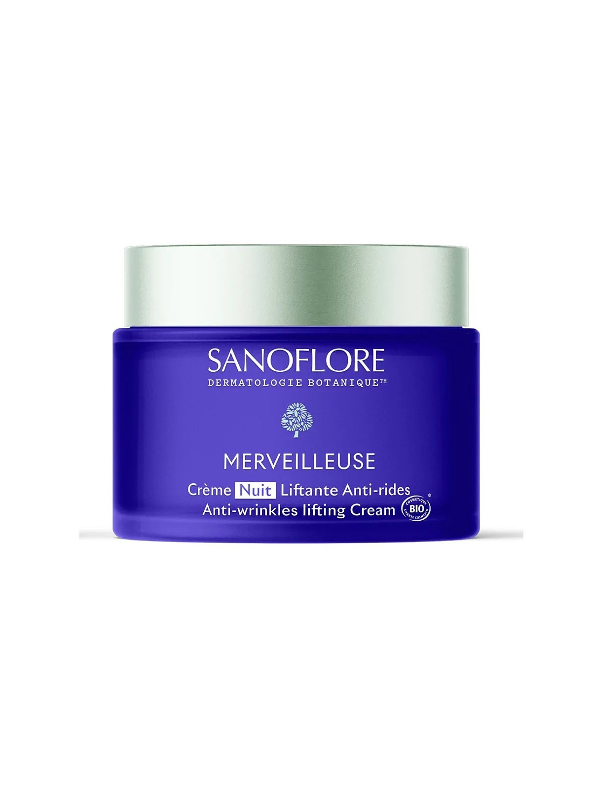 SANOFLORE Merveilleuse Crème Nuit Liftante Anti-Rides Bio 50 ml