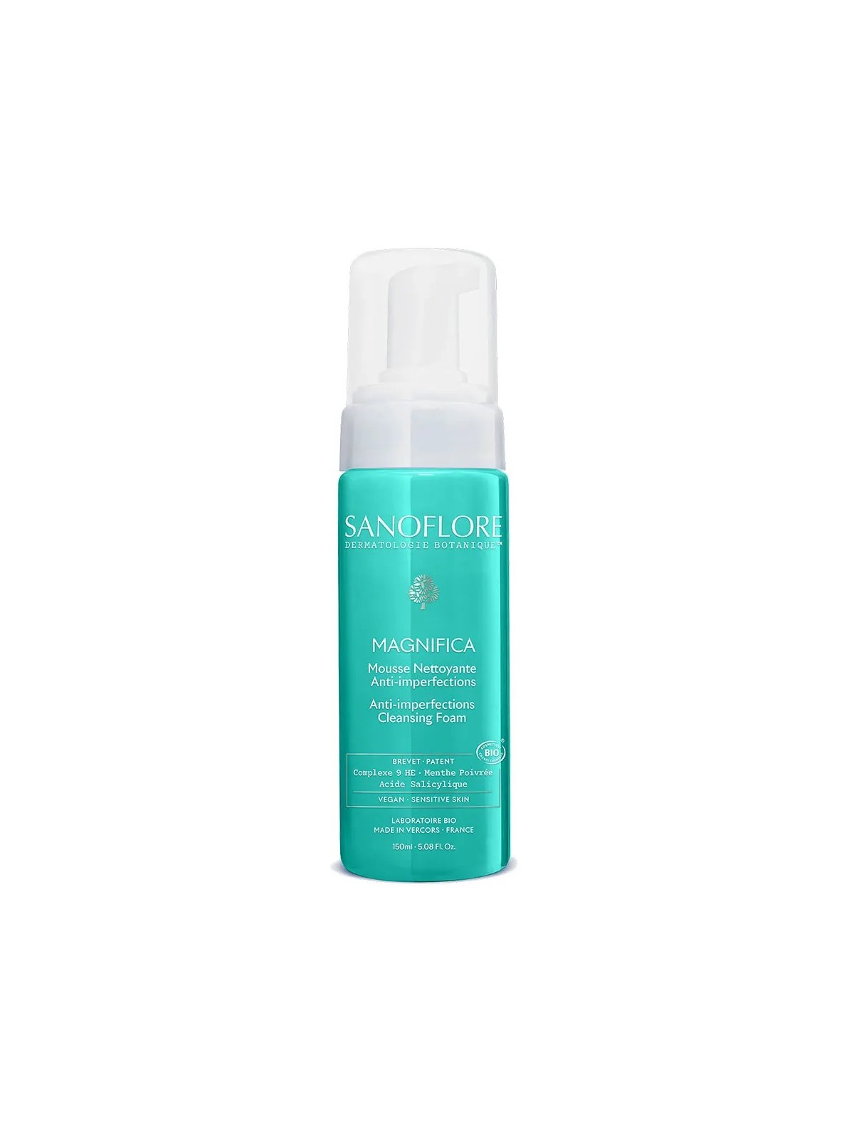 SANOFLORE Magnifica Mousse Nettoyante Visage Anti-imperfections 150 ml
