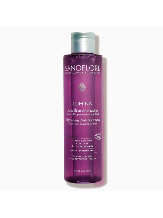SANOFLORE Lumina Aqua Eau de Soin Eclat Anti-taches 200 ml