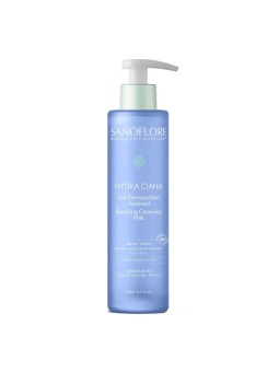 SANOFLORE Hydra Ciana Lait Démaquillant Apaisant Bio 200  ml