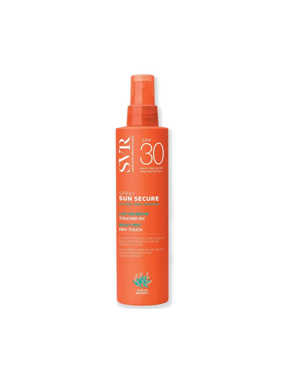 SVR Sun Secure Spray Lait-en-brume Spf 30 200 ml