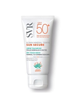 SVR Sun Secure Ecran Minéral Teinté Spf 50+ Peaux Normales à Mixtes 50 ml