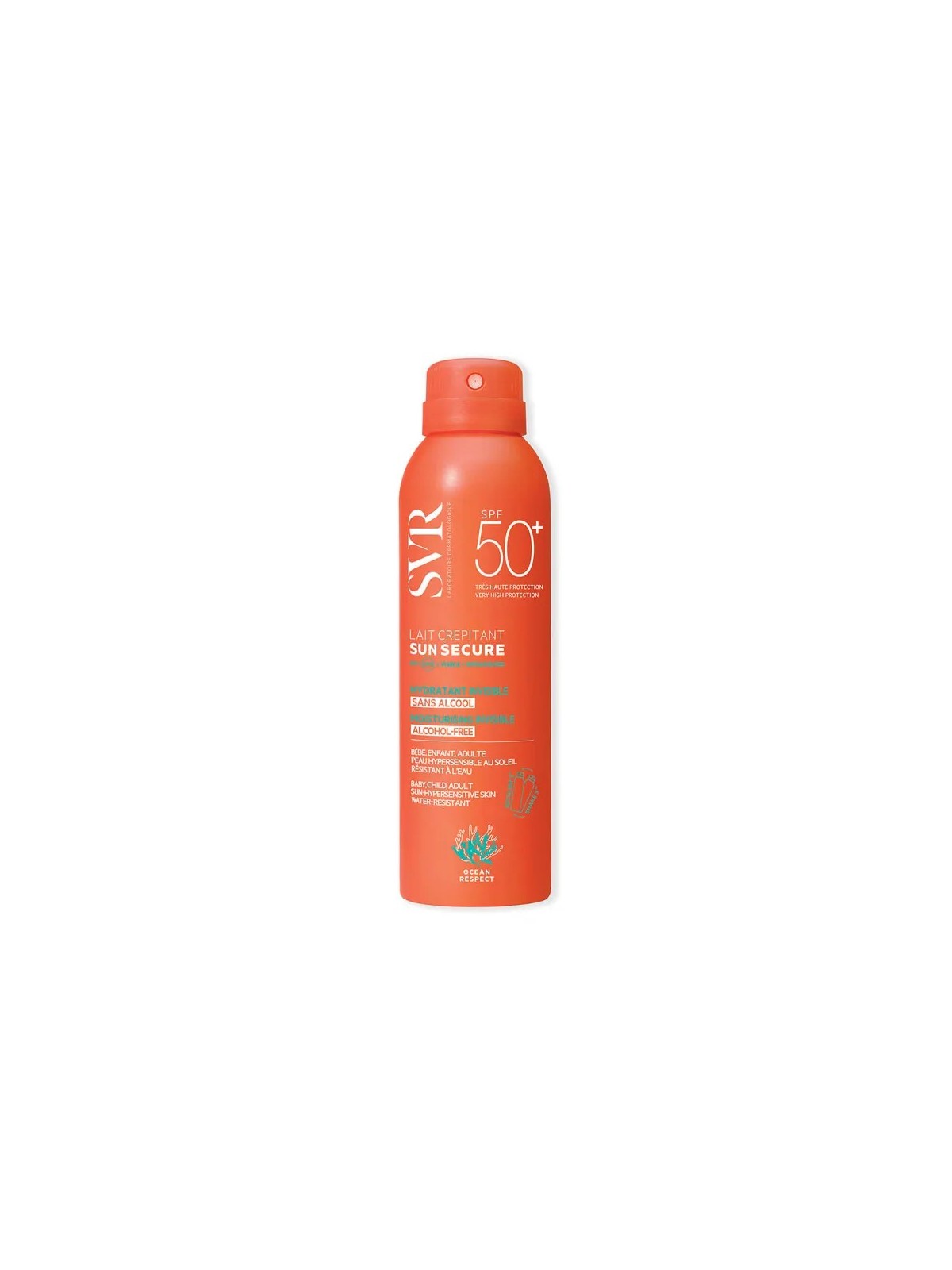 SVR Sun Secure Lait Crépitant SPF 50+ 200 ml