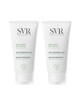 SVR Spirial Déodorant Crème Anti-transpirant Intense 48h 2x50 ml