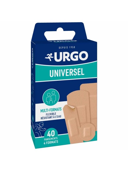 URGO Pansement Universel 4 Formats boite de 40