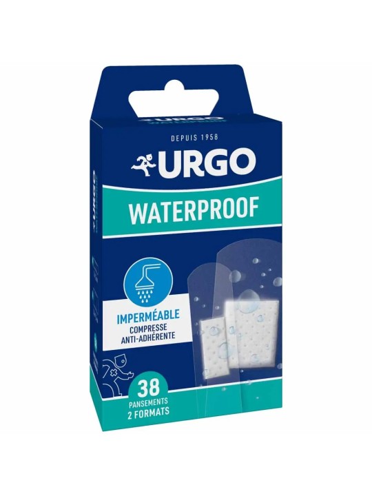 URGO Waterproof Pack Familial 2 formats boite de 38