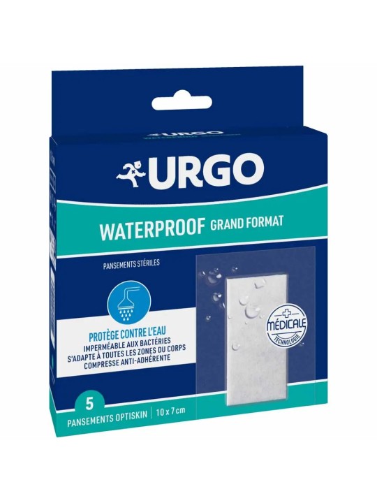 URGO Pansements Optiskin Waterproof Grand Format boite de 5