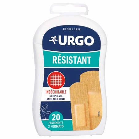URGO Pansement Résistant Indéchirable boite de 20