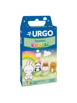 URGO Pansements Kawai Tatoo Plaies Superficielles Dès 3 Ans boite de 16