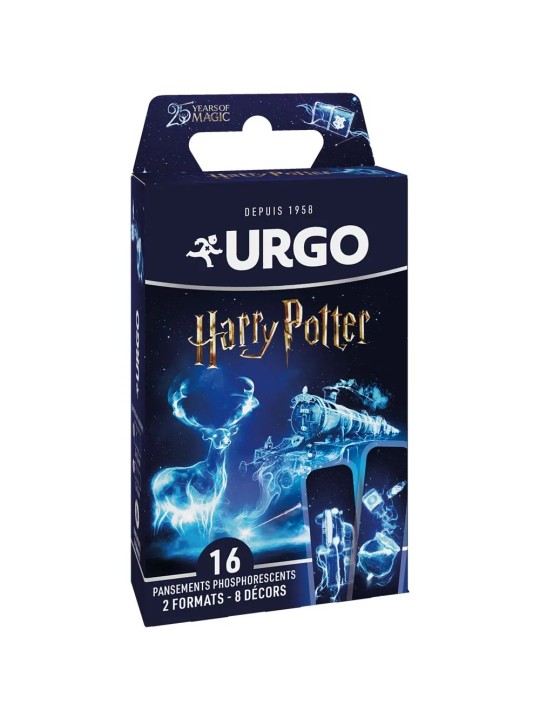 URGO Pansements Phosphorescents Harry Potter boite de 16