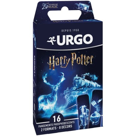 URGO Pansements Phosphorescents Harry Potter boite de 16