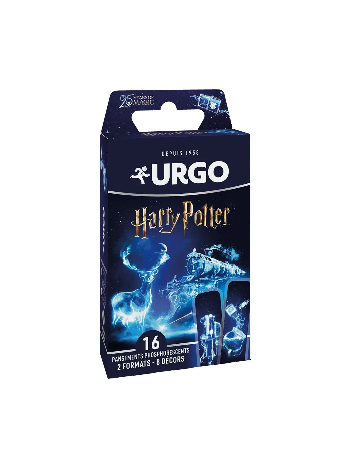 URGO Pansements Phosphorescents Harry Potter boite de 16