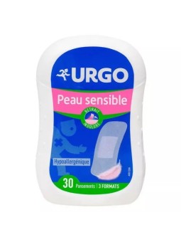 URGO Pansements Peaux Sensibles boite de 30