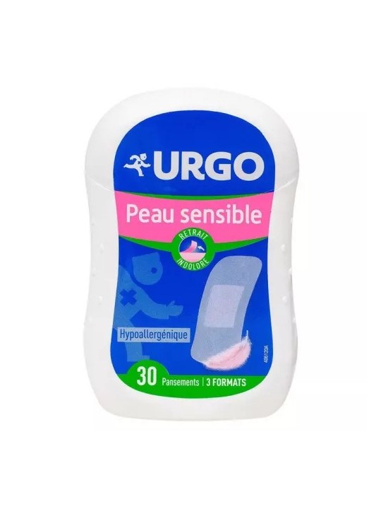 URGO Pansements Peaux Sensibles boite de 30