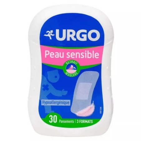 URGO Pansements Peaux Sensibles boite de 30