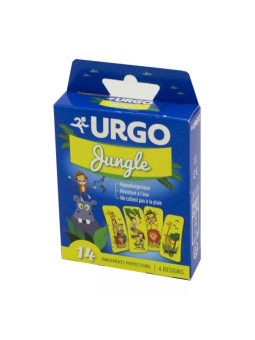 URGO Pansements Enfants Jungle boite de 14
