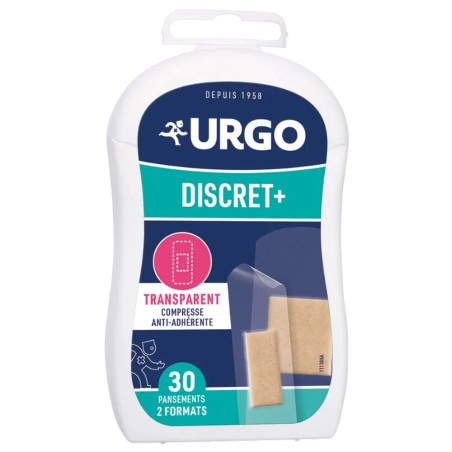 URGO Pansements Transparents Discrets boite de 30