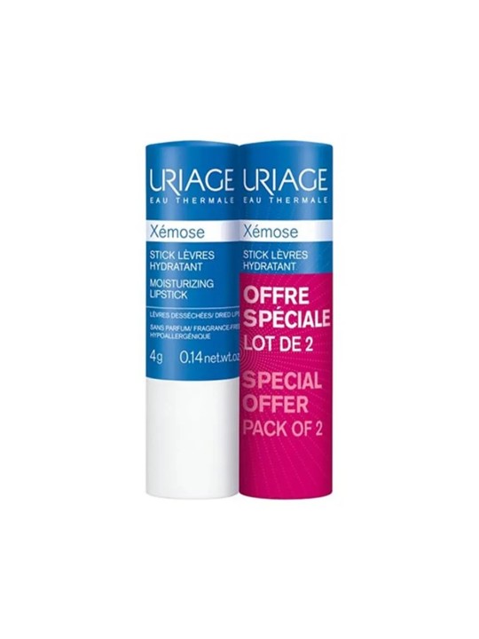 URIAGE Xémose Stick Lèvres Hydratant 2x 4 g