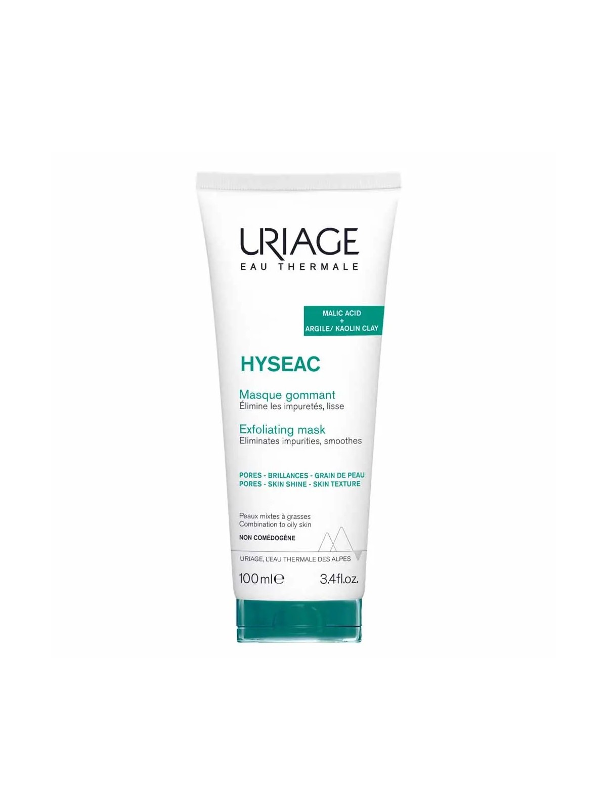 URIAGE Hyséac Masque Gommant Peaux Mixtes A Grasses 100 ml