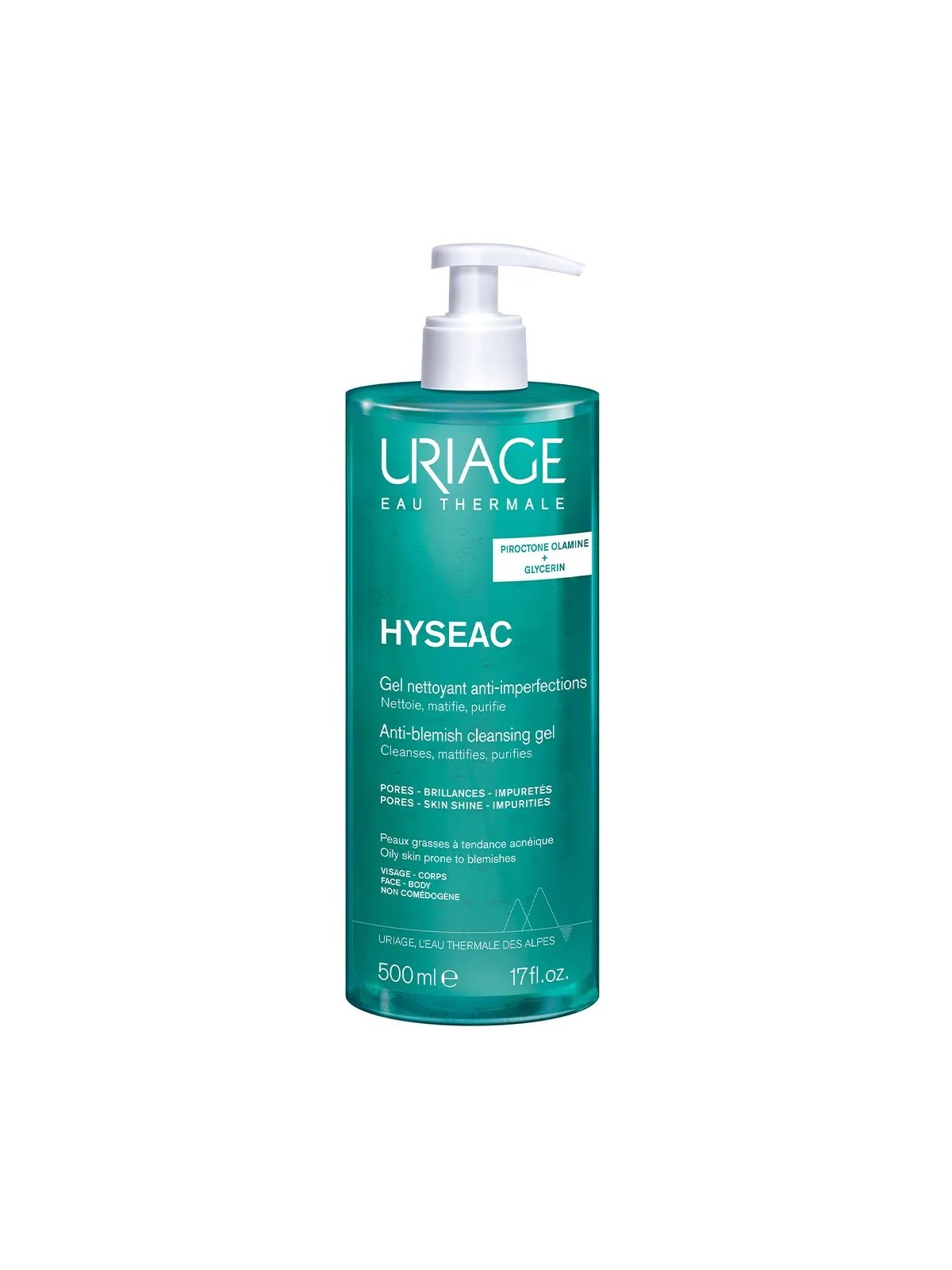 URIAGE Hyséac Gel Nettoyant Anti Imperfections 500 ml