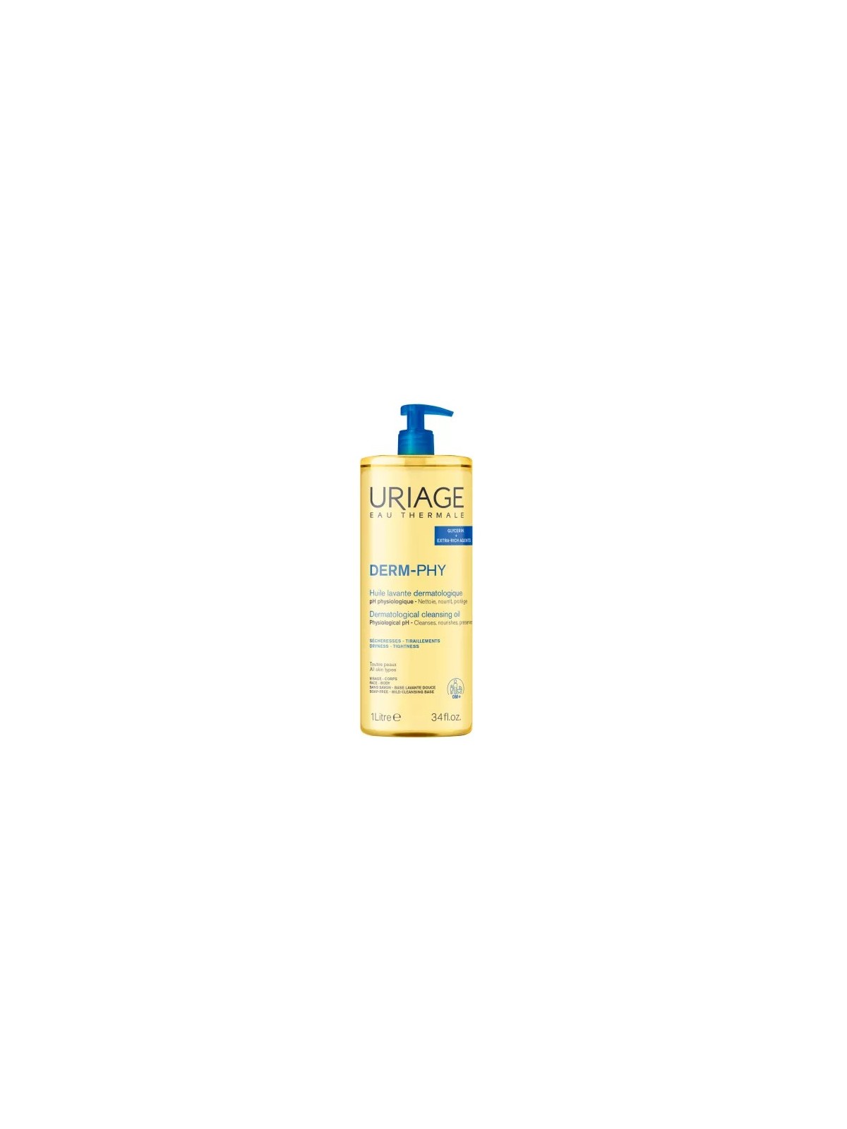 URIAGE Huile Lavante Visage & Corps 1 litre