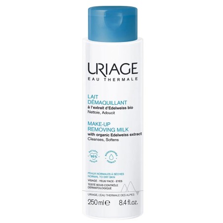 URIAGE Lait Démaquillant Visage Et Yeux Peaux Normales à Sèches 250 ml