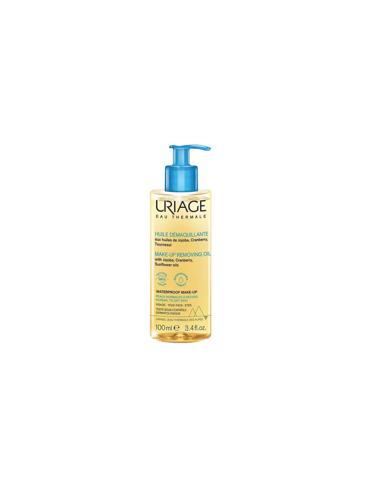 URIAGE Huile Démaquillante Peaux Normales à Sèches 100 ml