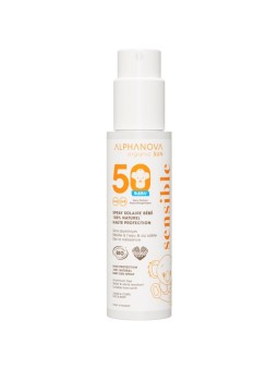 ALPHANOVA Organic Sun Spray Solaire bébé 100% Naturel SPF50 100G