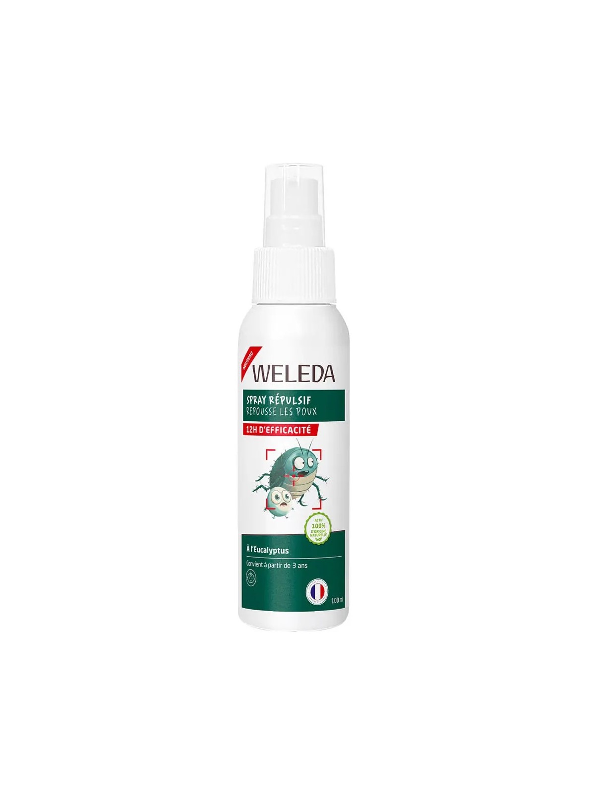 WELEDA Spray Répulsif Anti-poux 100 ml