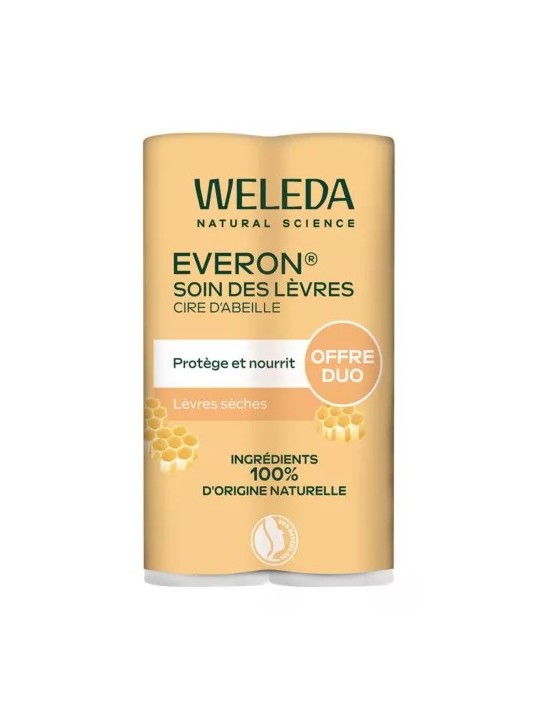 WELEDA Everon Stick Offre Spéciale Duo Lot de 2x 4.8 g