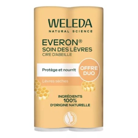 WELEDA Everon Stick Offre Spéciale Duo Lot de 2x 4.8 g