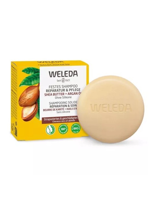 WELEDA Shampooing Solide Réparation & Soin Bio 50 g