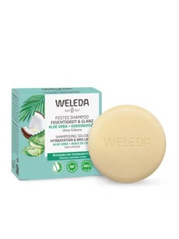 WELEDA Shampooings Solide Hydratation et Brillance Bio 50 g