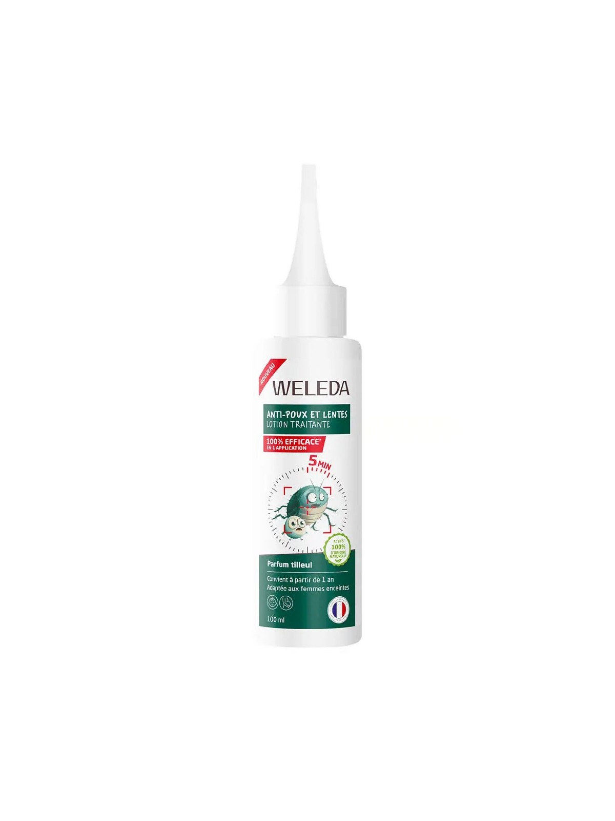 WELEDA Lotion Traitante Anti-Poux et Lentes 100 ml