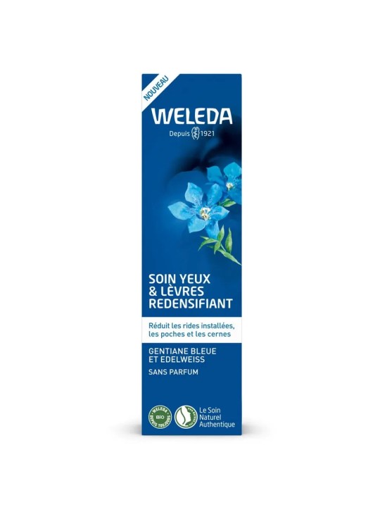 WELEDA Gentiane Bleue Et Edelweiss Soin Yeux Et Lèvres 10 ml