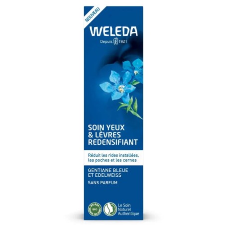 WELEDA Gentiane Bleue Et Edelweiss Soin Yeux Et Lèvres 10 ml