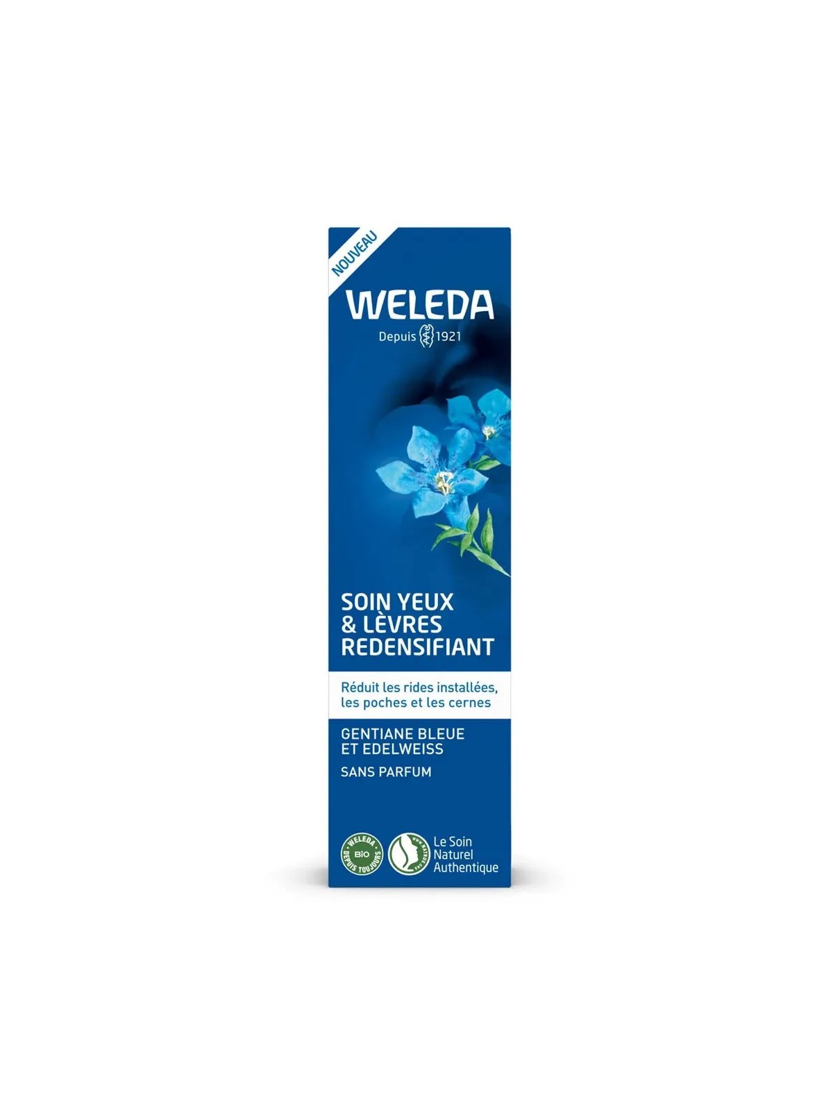 WELEDA Gentiane Bleue Et Edelweiss Soin Yeux Et Lèvres 10 ml