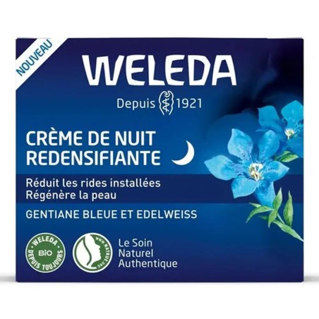 WELEDA Gentiane Bleue Et Edelweiss Crème De Nuit 30 ml