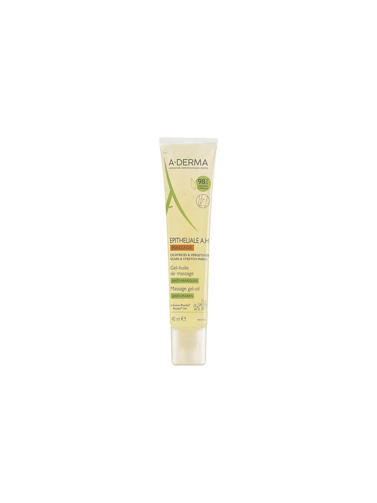 A-DERMA Epitheliale A.H Massage Gel Huile De Massage Anti-marques 40 ml