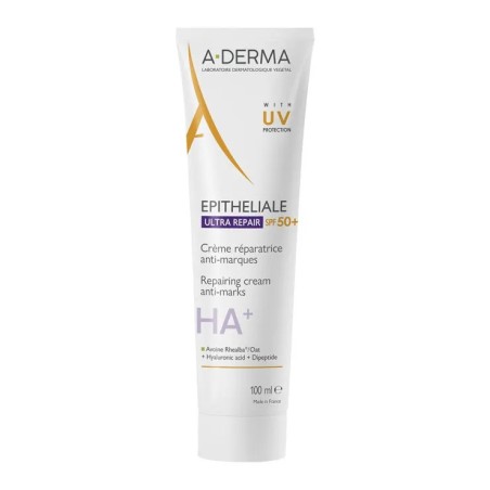 A-DERMA Epitheliale A.H Crème Réparatrice Anti-Marques Ultra Repair SPF 50+ 100 ml