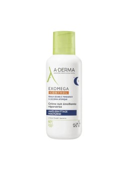 A-DERMA Exomega Control Crème Nuit Emolliente Réparatrice 400 ml