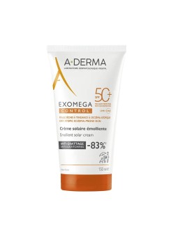 A-DERMA Exomega Control Crème Emolliente Anti-grattage SPF50+ 150 ml