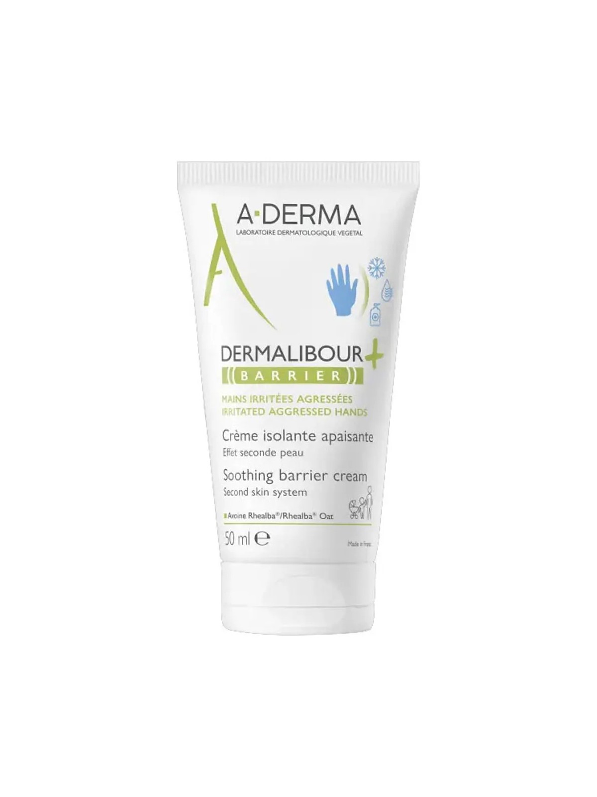 ADERMA Dermalibour+ Barrier Crème Isolante Apaisante 50 ml