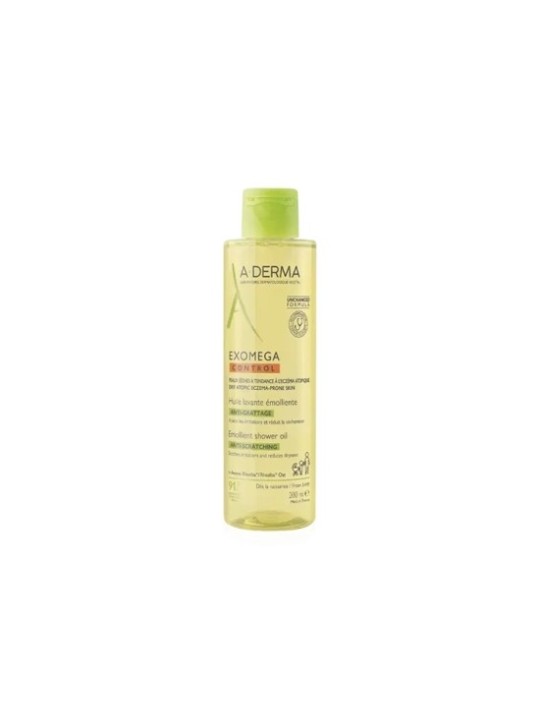 ADERMA Exomega Control Huile Lavante Emolliente Anti-démangeaisons 200 ml