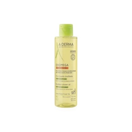 ADERMA Exomega Control Huile Lavante Emolliente Anti-démangeaisons 200 ml