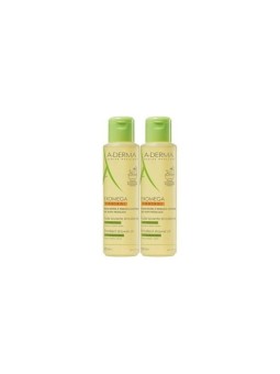 ADERMA Exomega Control Huile Lavante Emolliente Anti-démangeaisons - 2x500 ml