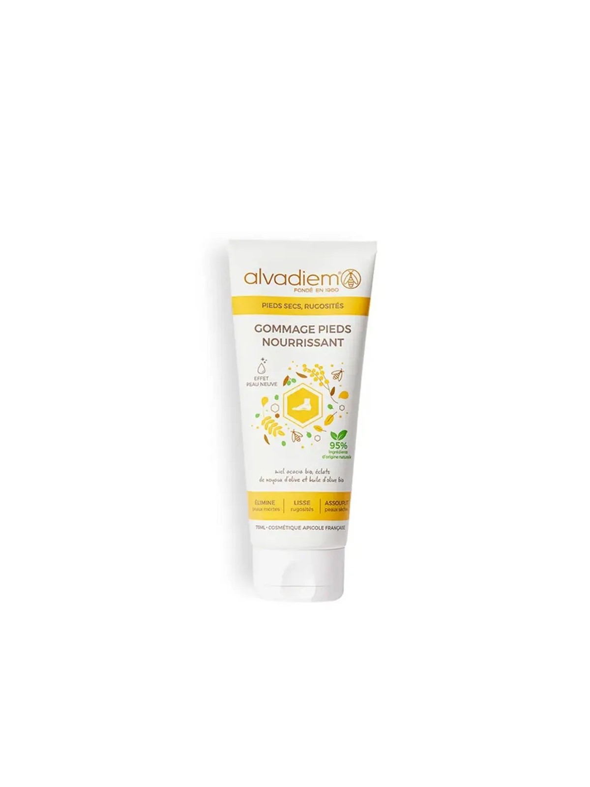 ALVADIEM Gommage Pieds Nourrissant 75 ml