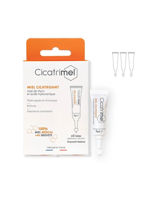 ALVADIEM Cicatrimel Miel Cicatrisant 3 tubes